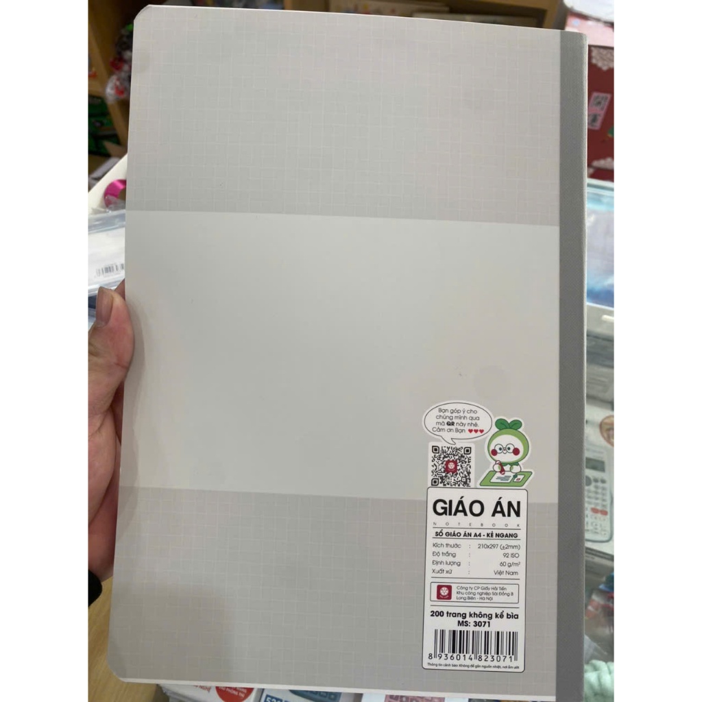 Sổ Giáo Án A4 200tr của Hải Tiến - 3071
