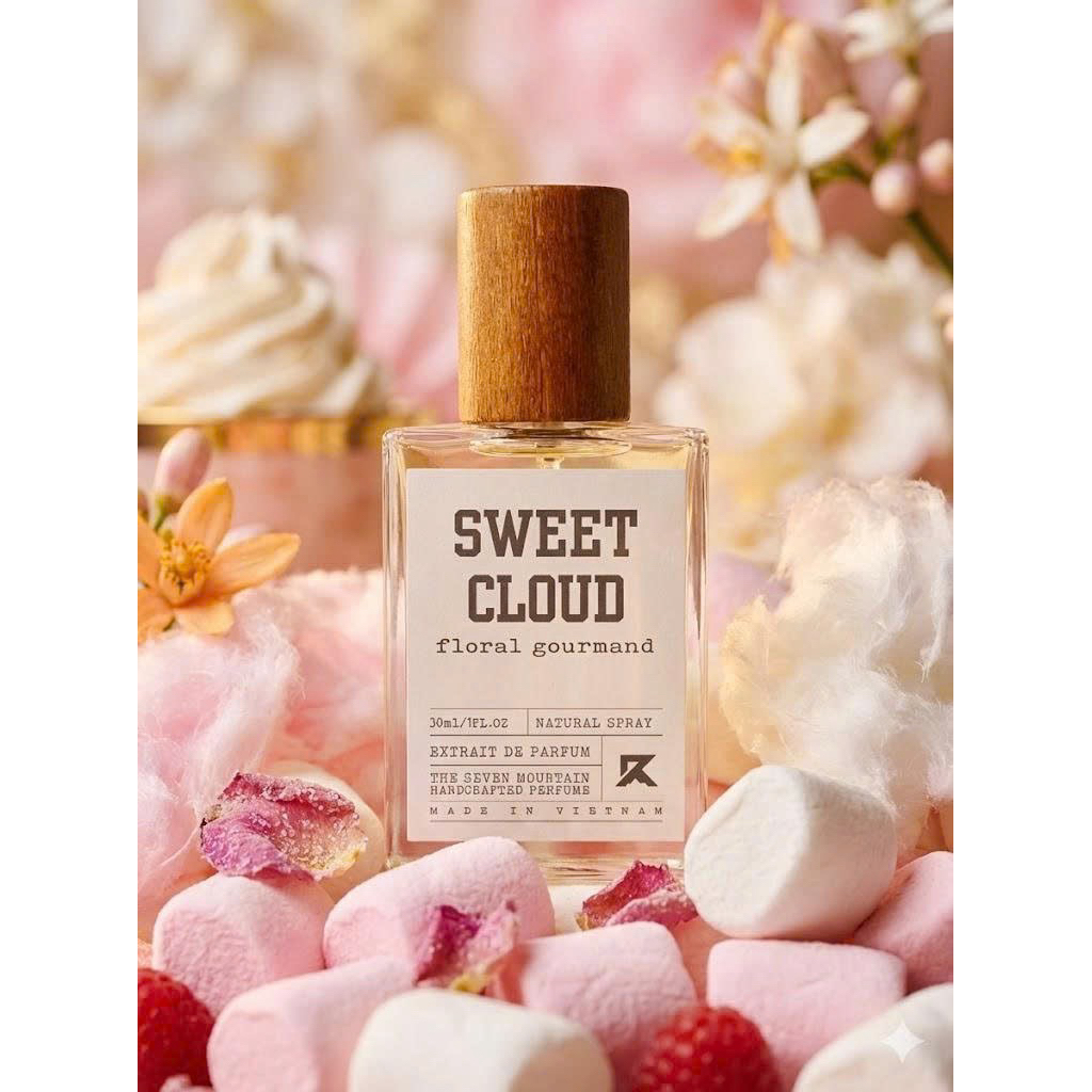 Nước Hoa Sweet Cloud 30ml - Nước Hoa Thủ Công The Seven Mountain
