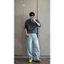 Quần Jean Nam FABUMAN ống rộng 33cm Phong Cách Hàn Quốc chất bò RIN Form suông denim BIGSIZE