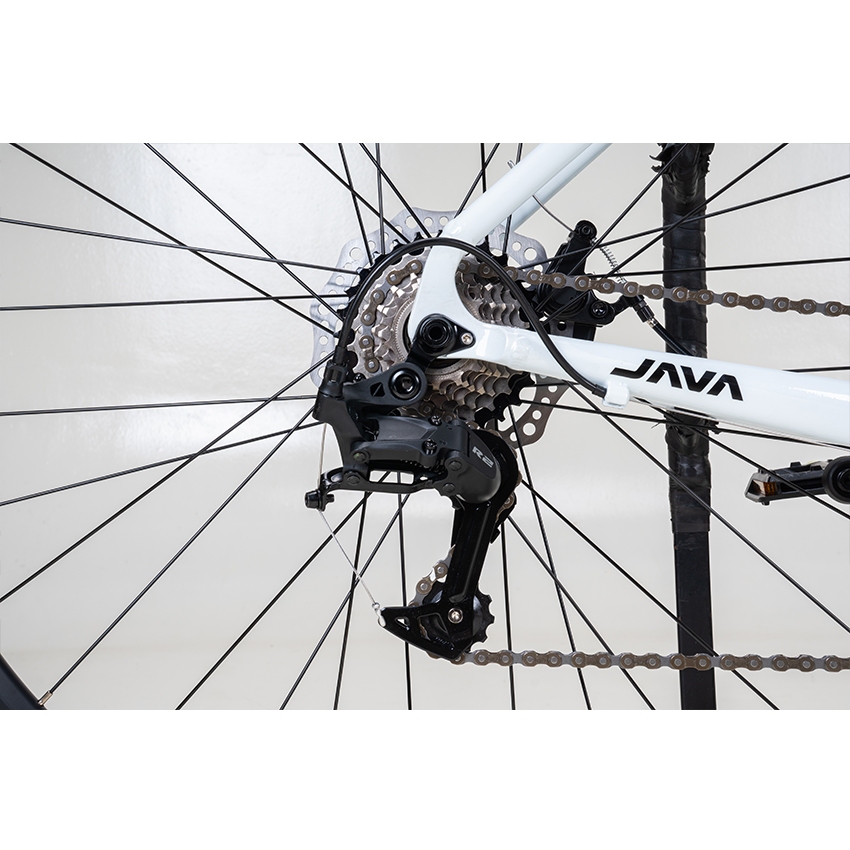 Xe Đạp Đường Trường ROAD JAVA WAHOO-7S – Bánh 700C, Phanh Đĩa, 7 Tốc Độ – Phù Hợp Người Cao 1m60–1m75 | xedapvn