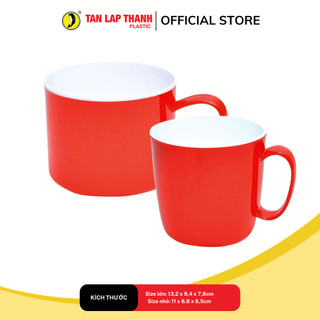 Tách nhựa nguyên sinh 2 màu Tân Lập Thành Sản phẩm chất lượng, nhà nhà thịnh vượng,  cốc/ly bền đẹp