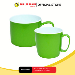 Tách nhựa nguyên sinh 2 màu Tân Lập Thành Sản phẩm chất lượng, nhà nhà thịnh vượng,  cốc/ly bền đẹp