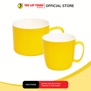 Tách nhựa nguyên sinh 2 màu Tân Lập Thành Sản phẩm chất lượng, nhà nhà thịnh vượng,  cốc/ly bền đẹp