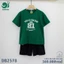 Bộ Cộc Tay Cổ Tròn Bé Trai Dokma Cotton Mềm Mại, DB2577, DB2578