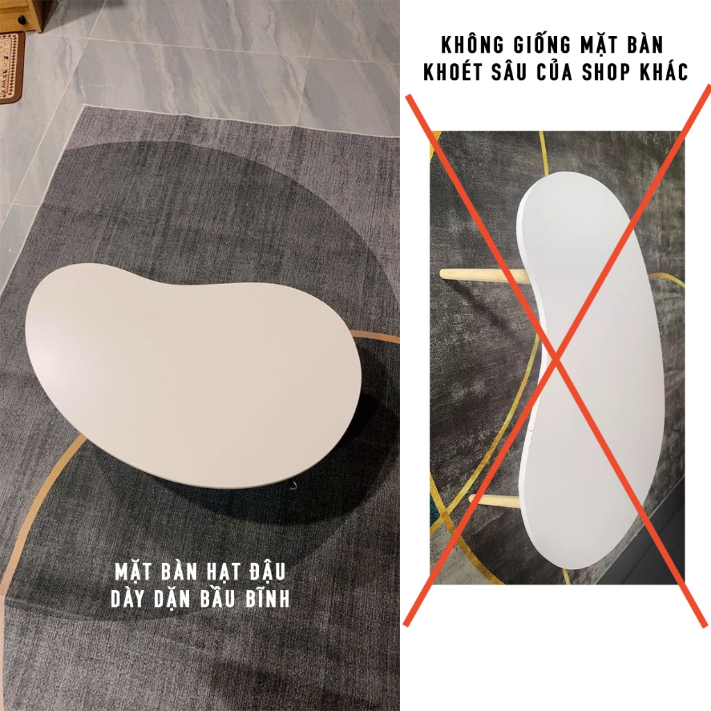 Bàn hạt đậu chống gù, bàn học ngồi bệt cực kì chắc chắn, bàn trà sofa đặt vào sofa sang trọng