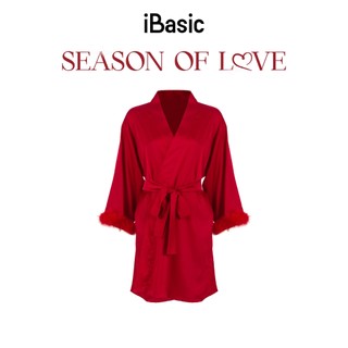 [SEASON OF LOVE] Áo choàng ngoài nữ iBasic phom Kimono màu đỏ SW085