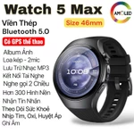 Watch 5 Max, Màn amoled, Có GPS Thể Thao, nghe gọi, nhận tin nhắn, kết nối tai nghe, abum ảnh, Theo dõi sức khỏe — ảnh 1