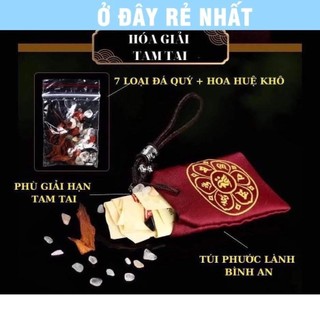 [ĐÃ KHAI QUANG] Túi Giải Tam Tai Tránh Hạn Cho tuổi HỢI - MÃO - MÙI Năm 2026 2027 Để Túi Xách, Bóp Ví
