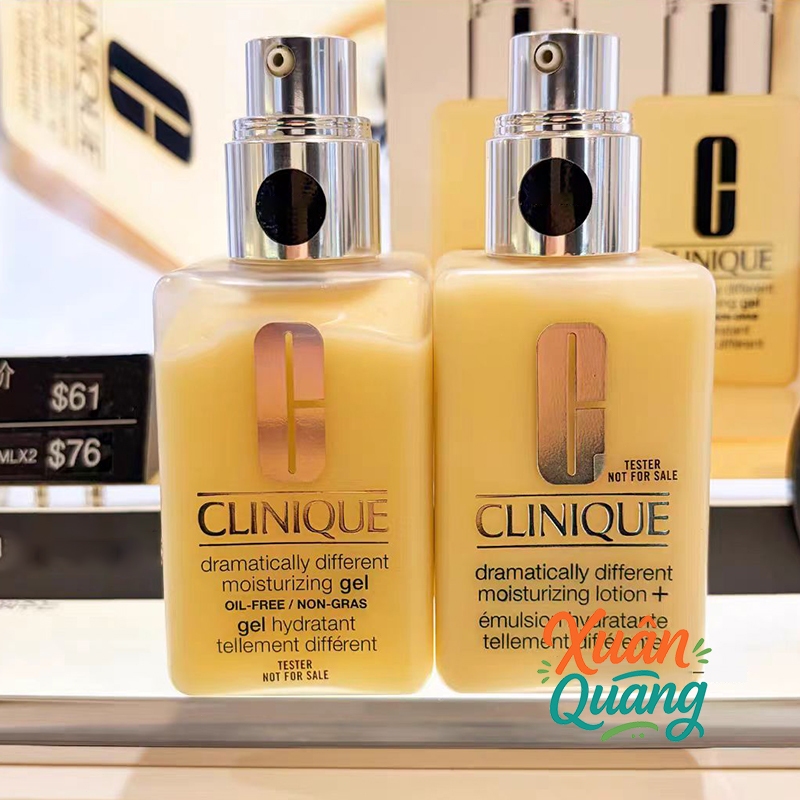 Kem Vàng Dưỡng Ẩm Cliniqu.e Dramatically Different Moisturizing 125ml (Gel | Jelly | Lotion)