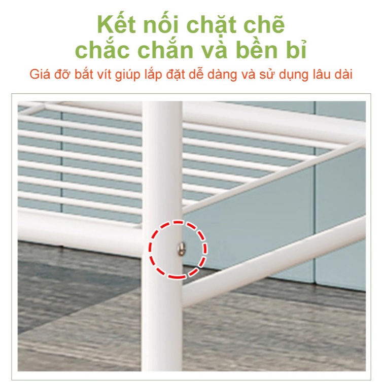 𝐎𝐥𝐢𝐟𝐞 Kệ sắt 3 tầng Kệ giày đa năng cửa ra vào kệ hoa ban công kệ sách lưu trữ phòng khách Thiết kế đứng gọn Thép Cacbon
