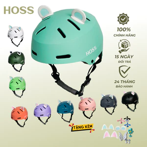 Nón bảo hiểm xe máy HOSS AT50H Dáng Thể Thao Siêu nhẹ Có Tăng Đưa Chỉnh Size Linh Hoạt hàng cao cấp