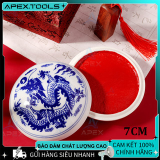 Hộp mực dấu lăn tay - Khay tampon mực dấu lăn tay, đóng dấu giấy tờ, An toàn không mùi cho thư pháp thư họa Niêm Phong