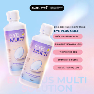 Nước ngâm lens, nước ngâm kính áp tròng các loại dung tích 150ml & 360ml