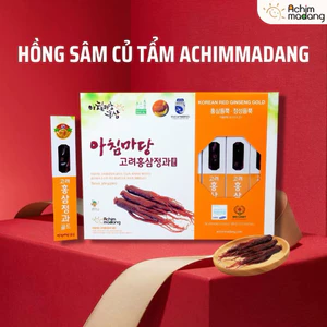 Hồng sâm củ tẩm mật ong Achimadang Hàn Quốc (8củ/300g)
