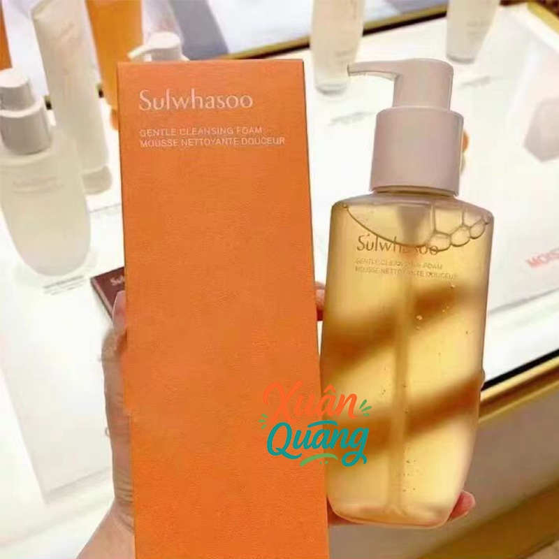 （Nhập khẩu nguyên bản）Bọt rửa mặt Sulwhasoo Gentle Cleansing Foam 200ml