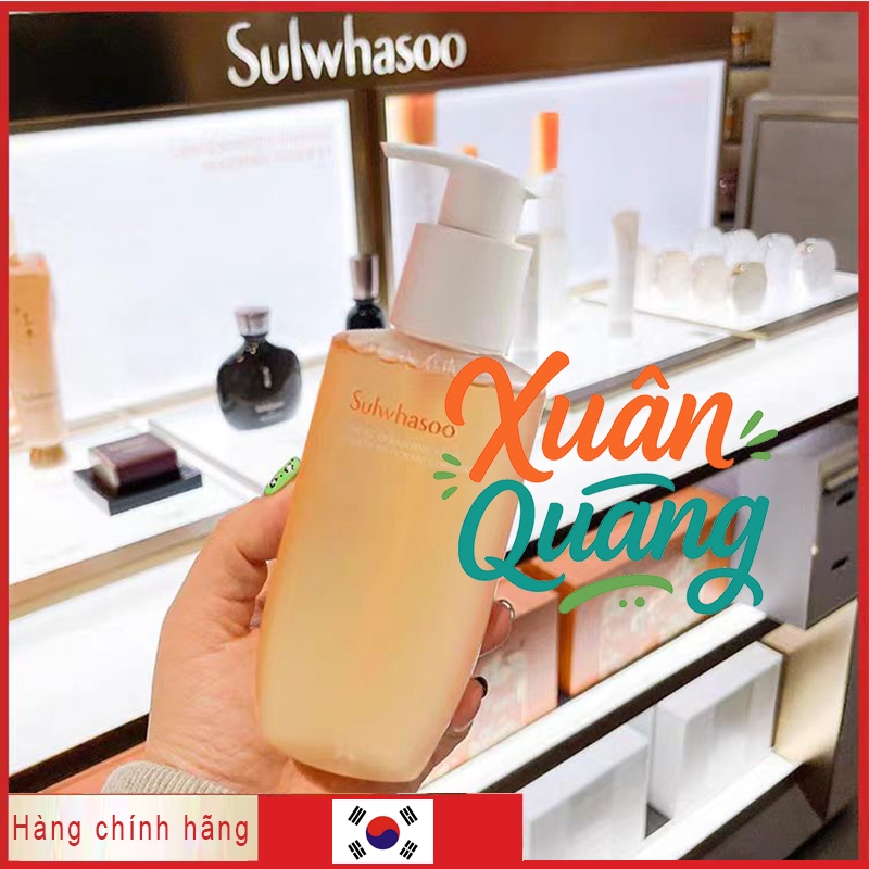 （Nhập khẩu nguyên bản）Bọt rửa mặt Sulwhasoo Gentle Cleansing Foam 200ml