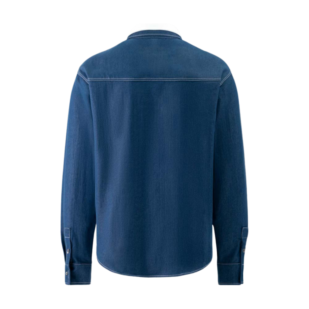 [NEW IN] Áo JEANIX Jacket Phối Denim Thời Trang,Chất Jeans Mềm Cao Cấp, Bền Màu, Thoáng Mát-SHINGHAI