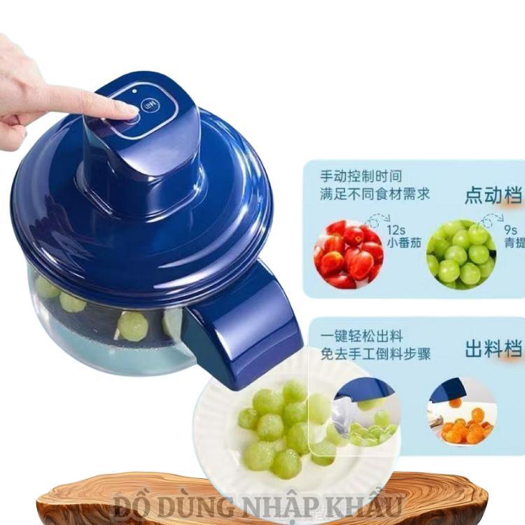 Máy bóc vỏ trái cây, Máy gọt vỏ nho sạc tích điện thông minh-Phiên bản mới nhất