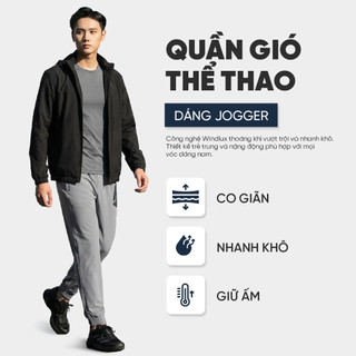 Quần Jogger Nam Cao Cấp Mentoris, Vải Gió Cạp Bo Chun Thể Thao, Form Regular Fit Trẻ Trung MDC02