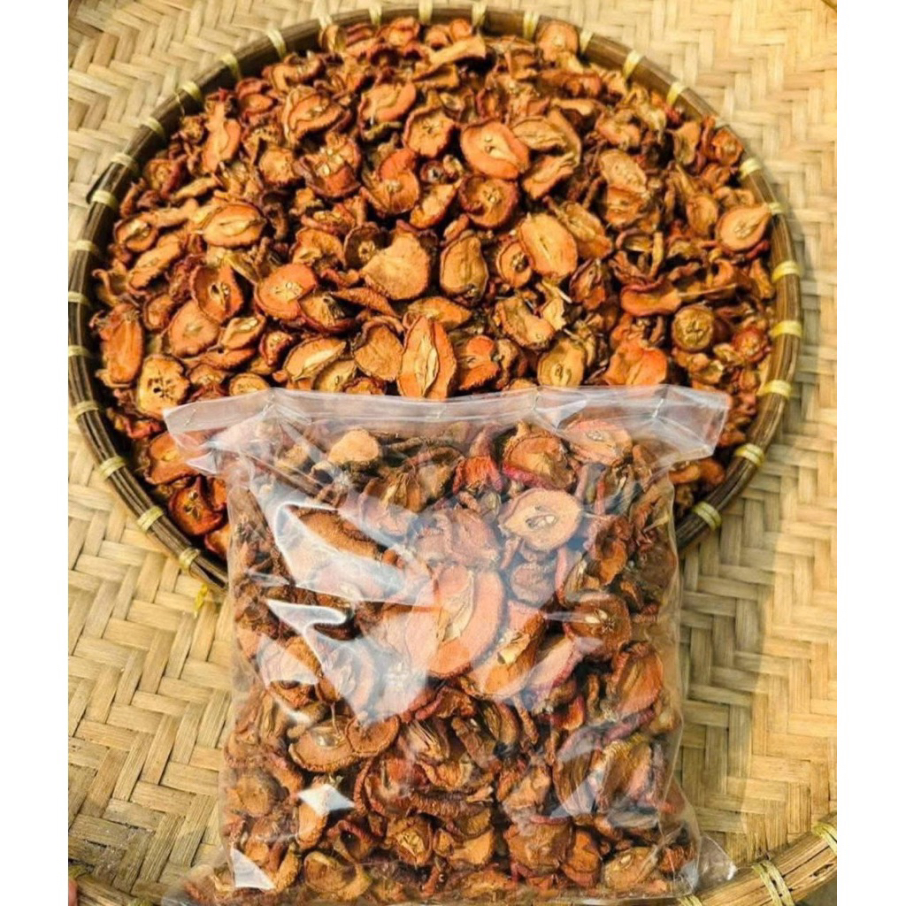 1KG Táo Mèo Khô | Sơn Tra | Ngâm Rượu, Hãm Trà, Giảm Cân, Tốt Cho Tim Mạch