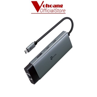 TP-Link UH6120C - Hub USB Type-C 6 Cổng Với HDMI 4K, LAN Gigabit, Sạc PD 100W, Truyền Dữ Liệu 5Gbps