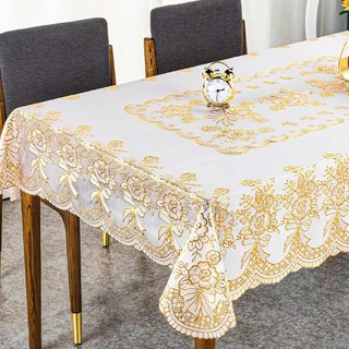 Khăn Trải Bàn Phòng Khách Bàn Gia Tiên Chất Liệu Nhựa Chống Thấm Nhiều Size