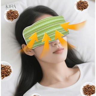 Gối che mắt thư giãn ngủ sâu, áp lực vi trọng lực, ruột nhồi hạt quyết minh tử, phù hợp cho cả gia đình, dùng hỗ trợ ngủ