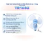 Quạt Treo Tường SENKO TR1628/TR1683 Có Remote T1682/T1680 1 Dây Không remote Giao Màu Ngẫu Nhiên