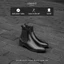 Giày da bò Chelsea boots LEMANS CB01, mũi nhọn, Gót cao đế cao 5cm độc quyền, Bảo Hành 24 tháng