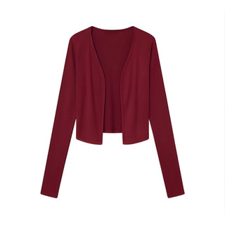 Áo Cardigan Dáng Crotop Belles Áo Khoác Mỏng Nhẹ Thun Tăm Hàn Cao Cấp Co Giãn 4 Chiều Thoải Mái Mềm Mát CR05