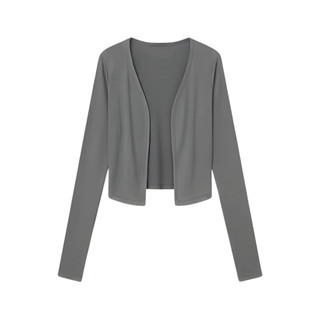Áo Cardigan Dáng Crotop Belles Áo Khoác Mỏng Nhẹ Thun Tăm Hàn Cao Cấp Co Giãn 4 Chiều Thoải Mái Mềm Mát CR05