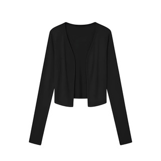 Áo Cardigan Dáng Crotop Belles Áo Khoác Mỏng Nhẹ Thun Tăm Hàn Cao Cấp Co Giãn 4 Chiều Thoải Mái Mềm Mát CR05