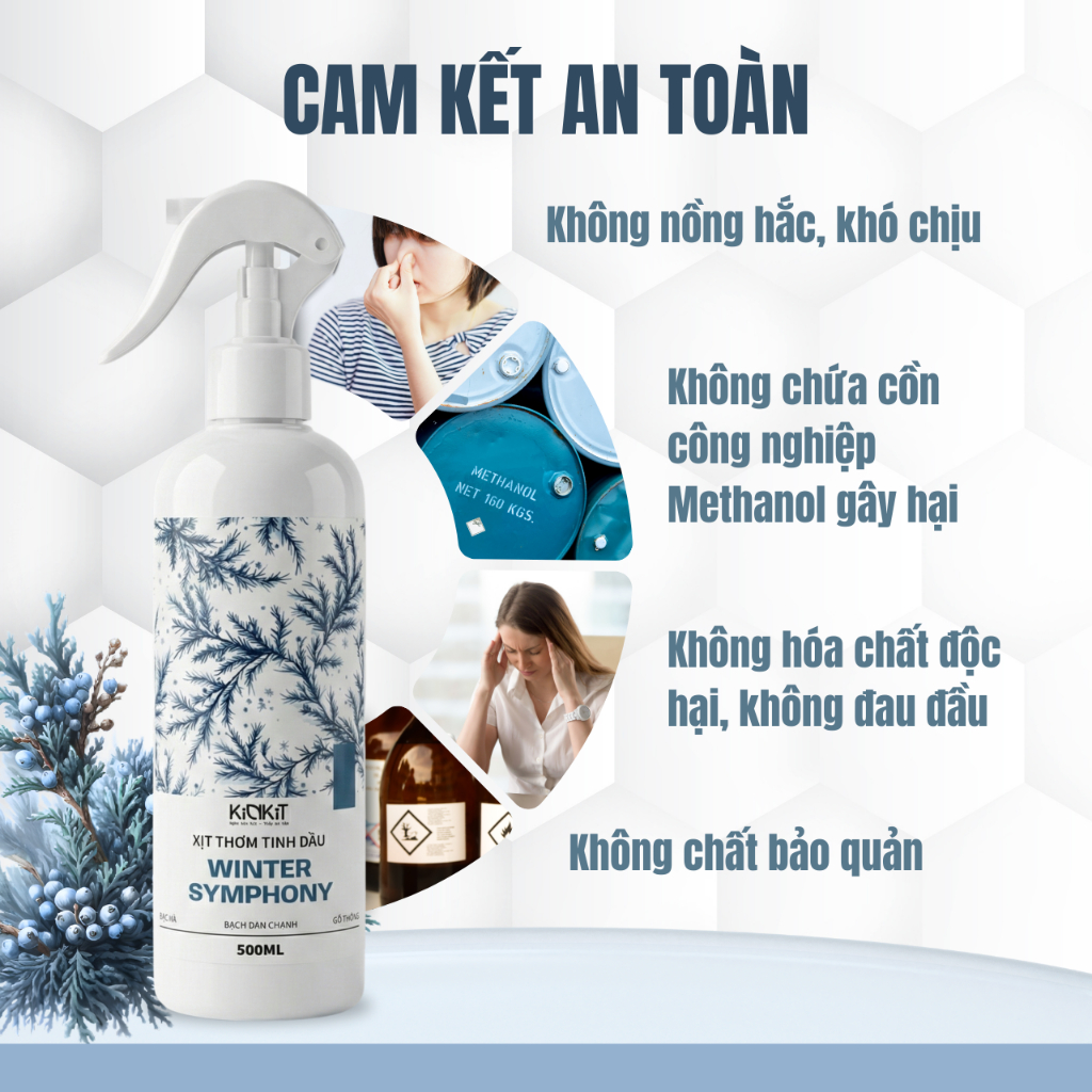 Ô - Xịt Phòng Hương Gỗ Thông