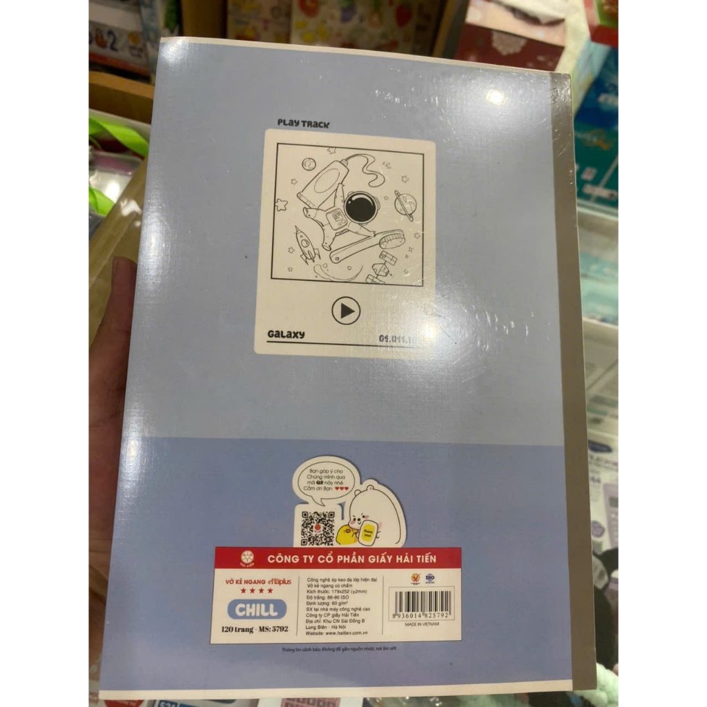 Vở Kẻ Ngang Haplus 120tr - MS : 5792