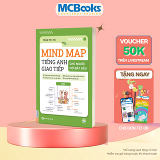 Sách - Mind Map Tiếng Anh Giao Tiếp Cho Người Mới Bắt Đầu