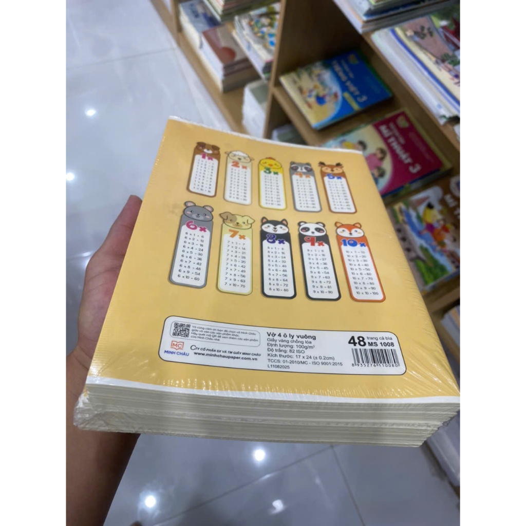 Vở ô Ly Minh Châu 48tr - Ms : 1008