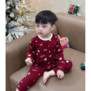 SET 2 BỘ BÉ HOẠ TIẾT BE ĐỎ