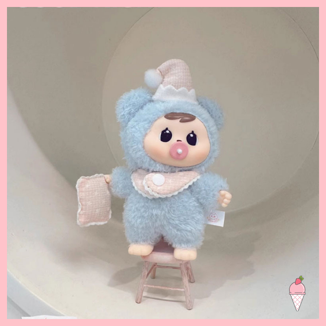 [Hỏa tốc HCM] Móc khóa gấu bông Bao-ao V2 Good Night Baby Serie chính hãng