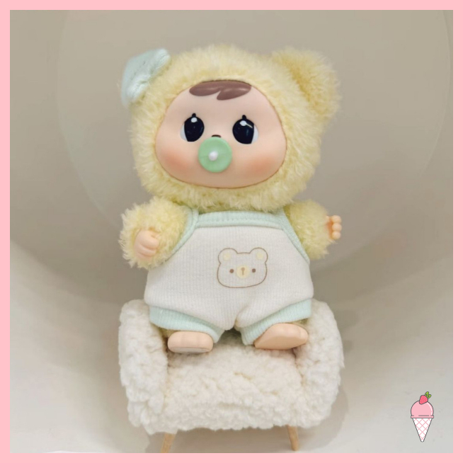 [Hỏa tốc HCM] Móc khóa gấu bông Bao-ao V2 Good Night Baby Serie chính hãng