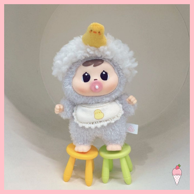 [Hỏa tốc HCM] Móc khóa gấu bông Bao-ao V2 Good Night Baby Serie chính hãng