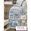 BaLo (XINHXINH) [ORDER] Balo Nữ Thời Trang Đi Học Dung Tích Lớn Không Thấm Nước Có Ngăn Lưới Trong Suốt BL483