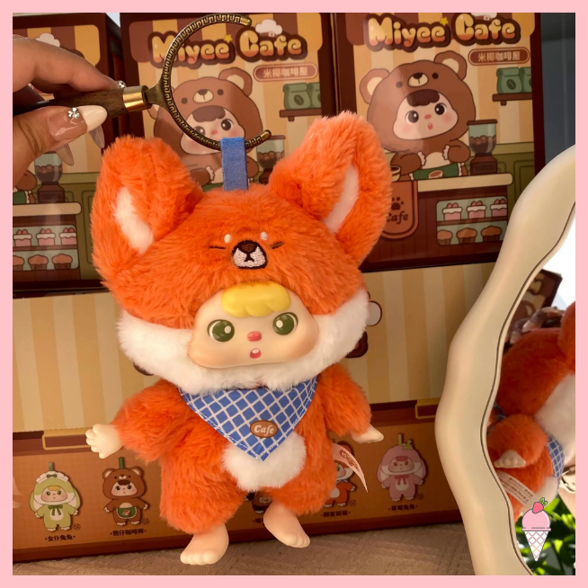 Blind Box Miyee Cafe Plush Pendant Series