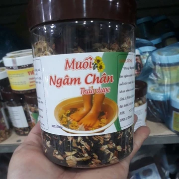 thảo dược muối ngâm chân (1 hộp) Giảm đau xương khớp, chống lạnh chân, tê chân, khử mùi hôi chân.