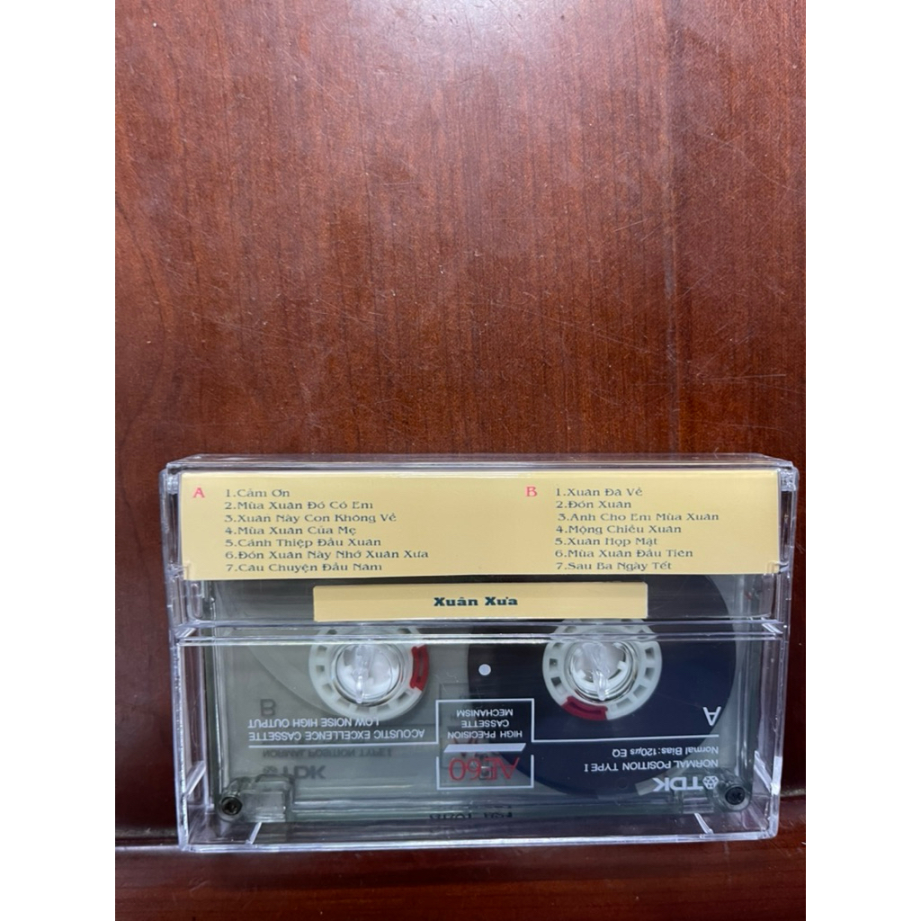 Băng Cassette Nhạc Xuân Xưa