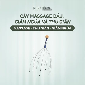 Cây massage da đầu giúp giảm ngứa, mang lại cảm giác thư giãn và thoải mái tinh thần, phù hợp sử dụng tiện lợi.