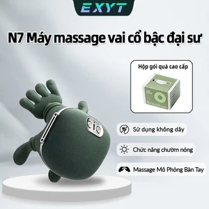 EXYT Máy Massage Cổ Vai - Giảm Đau Ngay: Công Nghệ Tay Thật, Nhiệt Ấm, Pin 10H - Cho Dân Văn Phòng & Người Lao Động