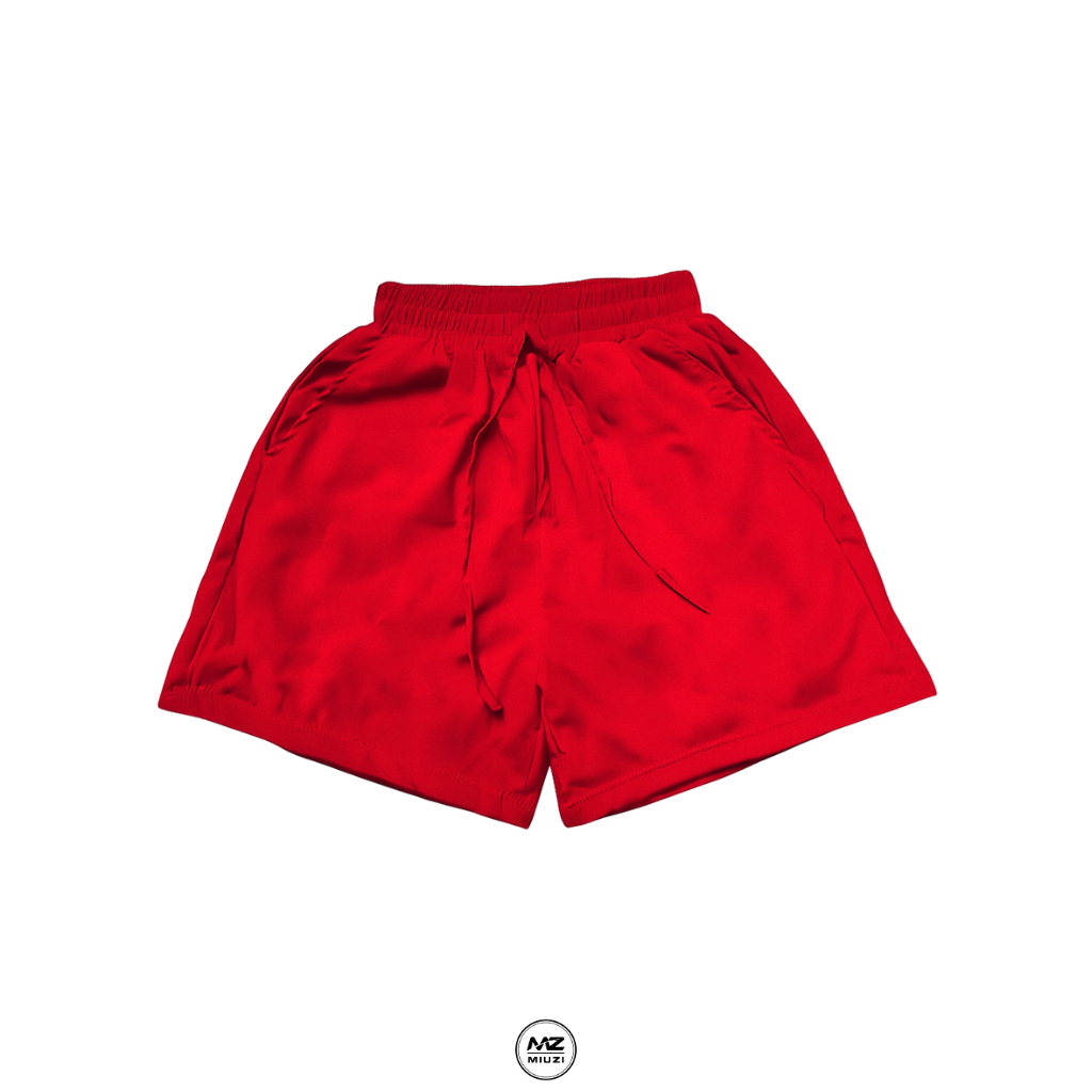[SIÊU ƯU ĐÃI]Quần short gió nhăn 2 lớp phổ thông nam nữ phù hợp hàng ngày PL003