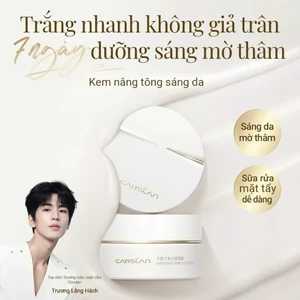 Kem nâng tone CARSLAN trắng sáng 28 ngày makeup nhẹ nhàng trong trẻo 50g | NHÍM HOUSE