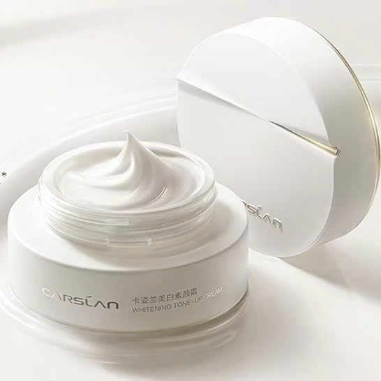 Kem nâng tone CARSLAN trắng sáng 28 ngày makeup nhẹ nhàng trong trẻo 50g | NHÍM HOUSE