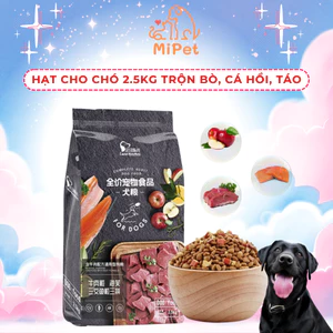 Hạt Captain cho chó kén ăn 500g - 2.h5kg, trộn bò - cá hồi - phô mai